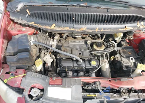 2004 Dodge Grand Caravan Sxt from USA, damaged, VIN 2D4GP44L04R598921